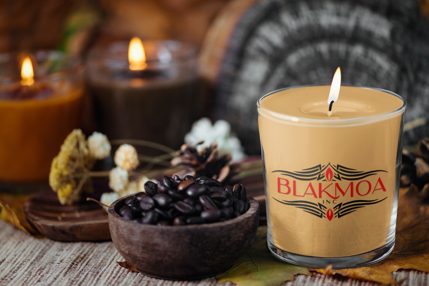 Blakmoa Cinnamon roll Candle